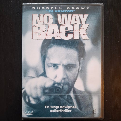 No Way Back DVD (inplastad) Russel Crowe Helen Slater Michael Lerner