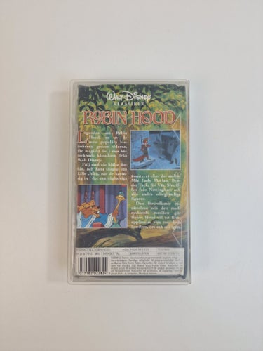 Walt Disney Klassiker Robin Hood VHS