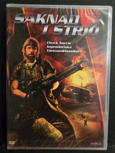 Saknad i strid - Chuck Norris - Ny Inplastad DVD
