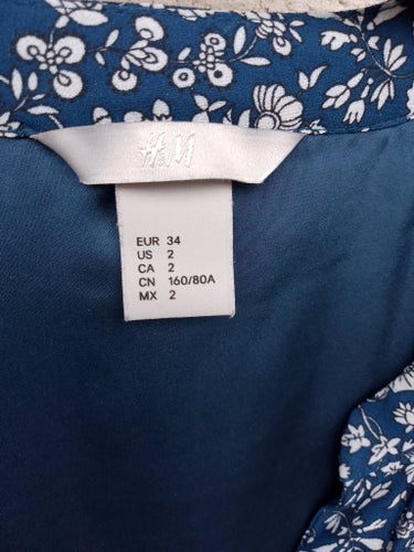 Chiffong knyt mönster blommig NY HM modern Classics