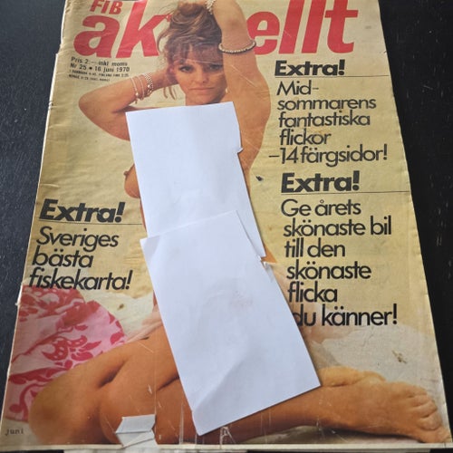 FIB aktuellt tidning från 1970