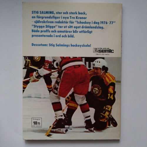 Ishockey i dag 1976-77, Redaktör Stig Salming