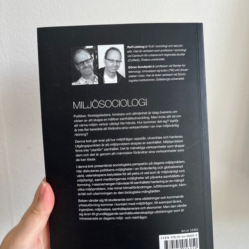 Miljösociologi av Rolf Lidskog, Göran Sundqvist, okänt publiceringsår