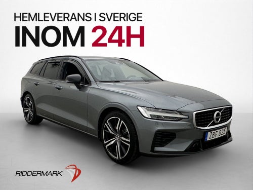 Volvo V60 T6 AWD R-Design VOC Kamera Navi CarPlay Skinn Drag