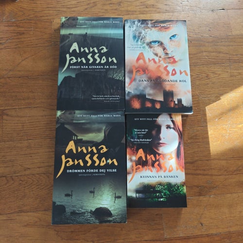 Anna Jansson bokpacket