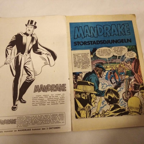 Mandrake 1967 #1