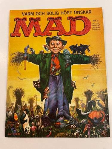 MAD ( svensk ) Nr 5  - 1963