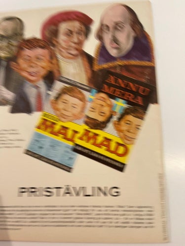 MAD ( svensk ) Nr 5  - 1963