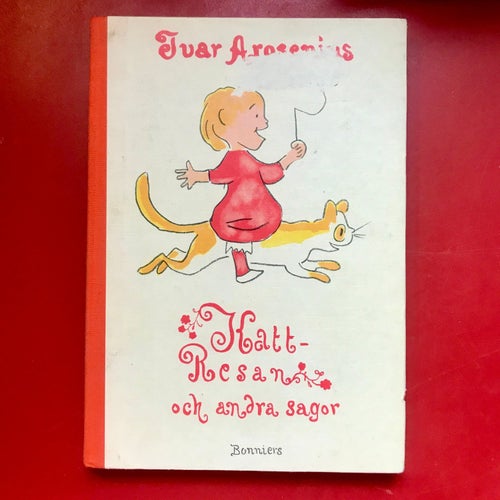 KATTRESAN OCH ANDRA SAGOR Bilderbok Ivar Arosenius 1978