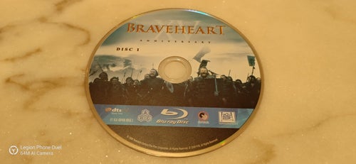 Braveheart m. Mel Gibson på Blu-ray