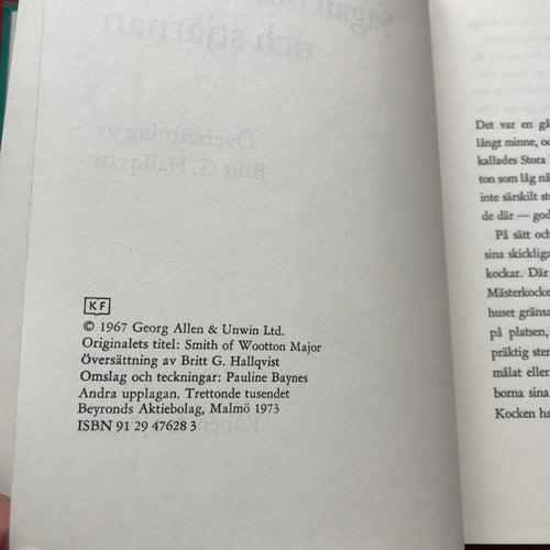 SAGAN OM SMEDEN OCH STJÄRNAN J.R.R. Tolkien 1973