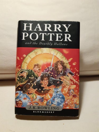 Harry Potter and the Deathly Hallows, J.K. Rowling, 2007, First edition