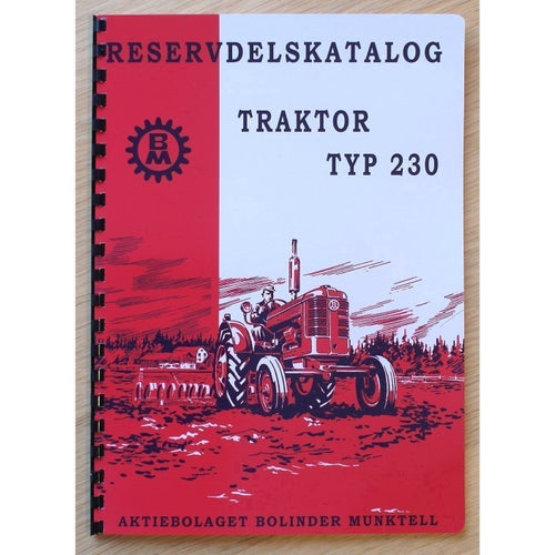 Reservdelskatalog Volvo BM 230