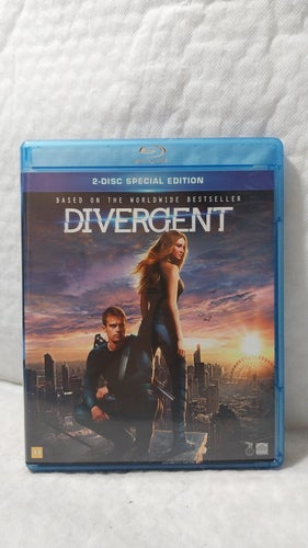 Divergent Blu-Ray (Norsk utgåva / Svensk text)