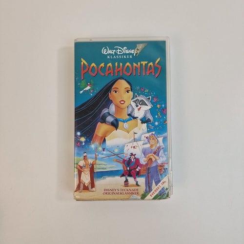 Pocahontas VHS (Svenskt tal)