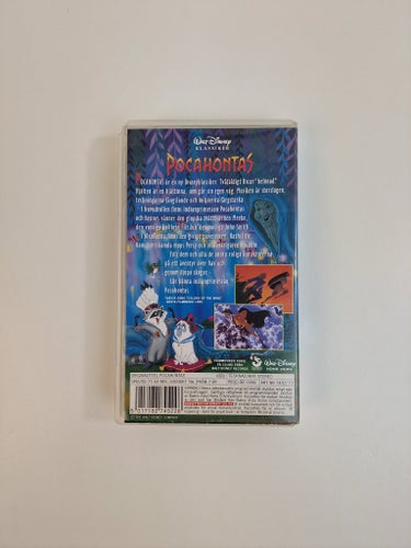 Pocahontas VHS (Svenskt tal)
