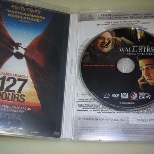 Wall Street: Money Never Sleeps - DVD