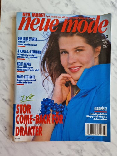 Neue mode Mönstertidning nr 3 1991