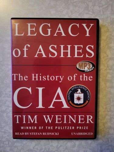 Legacy Of Ashes - The History Of The CIA / Ljudbok / 2 x CD,MP3 / Cond: NM/NM
