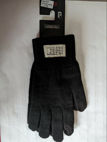 Nya Levi Strauss fingervantar i färgen svarta och i storlek M