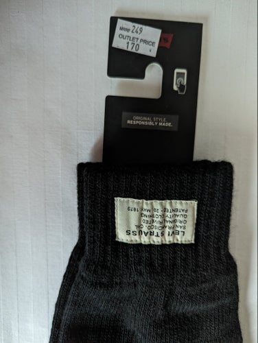 Nya Levi Strauss fingervantar i färgen svarta och i storlek M