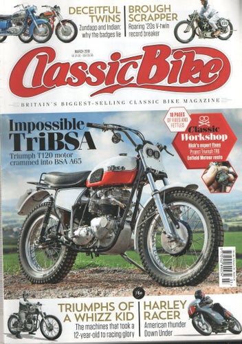 Classic Bike Magazine - TriBSA, Zundapp, Harley racer