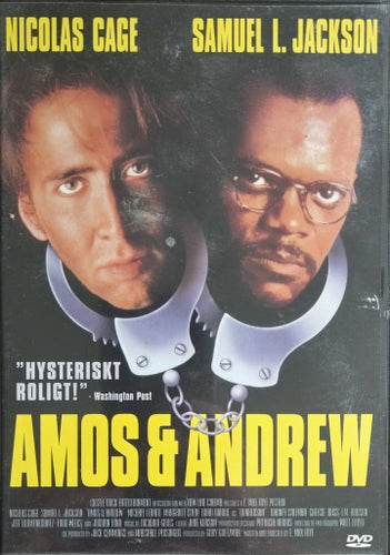 Amos & Andrew (DVD) med Nicolas Cage och Samuel L. Jackson