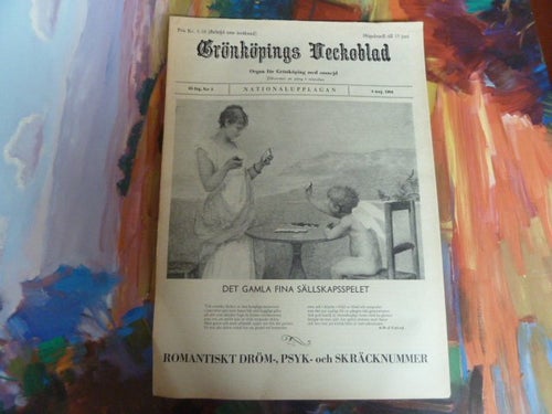 GRÖNKÖPINGS VECKOBLAD, 1964 MAJ 4, TIDNING