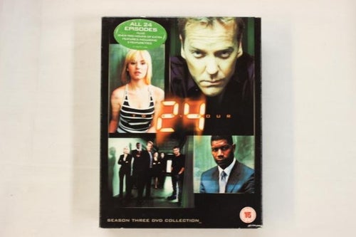DVD-box: 24 (Säsong 3) (Nyskick!)