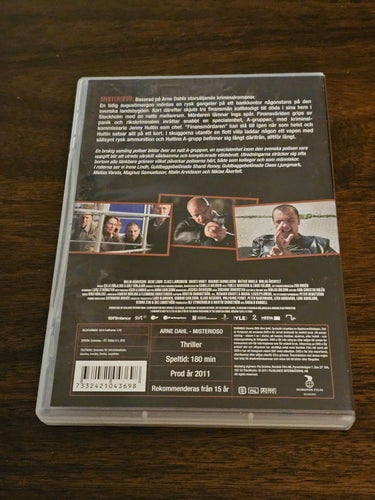 Arne Dahl - Misterioso DVD (SV text)