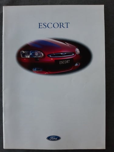 Ford Escort 1998 - broschyr (Style, GT, Ghia)