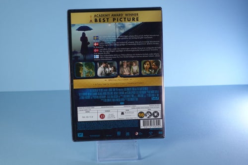 The Shape of Water Inplastad DVD Region 2