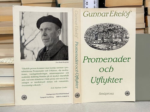 Promenader och utflykter av Gunnar Ekelöfs, Very Good plus