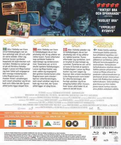 LasseMajas Detektivbyrå Skorpionens Gåta 2022 Blu-ray