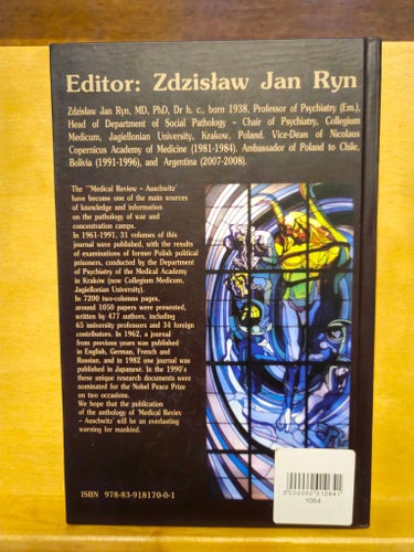 Auschwitz Survivors - Clinical-Psychiatric Studies, Lekarski