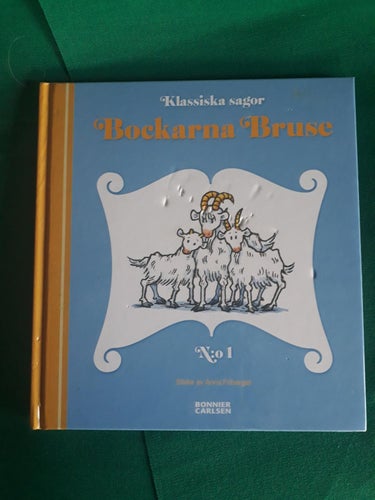 bok barnbok Bockarna Bruse Bonnier/Carlsen !