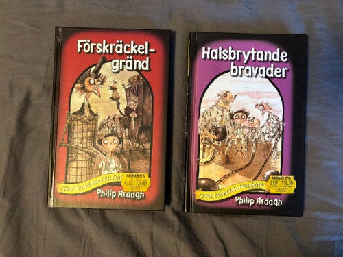 Förskräckelgränd och Halsbrytande Bravader av Philip Ardagh