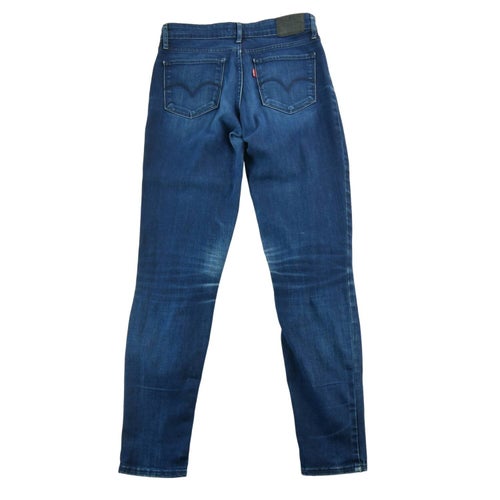Levi Strauss 711 Skinny Jeans Women Blue Size W27/L32 #QWE0996
