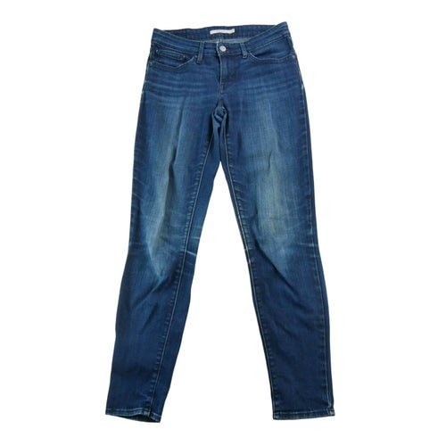 Levi Strauss 711 Skinny Jeans Women Blue Size W27/L32 #QWE0996