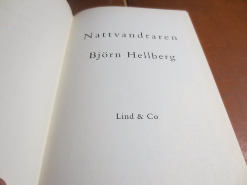 Nattvandraren av Björn Hellberg, 2008