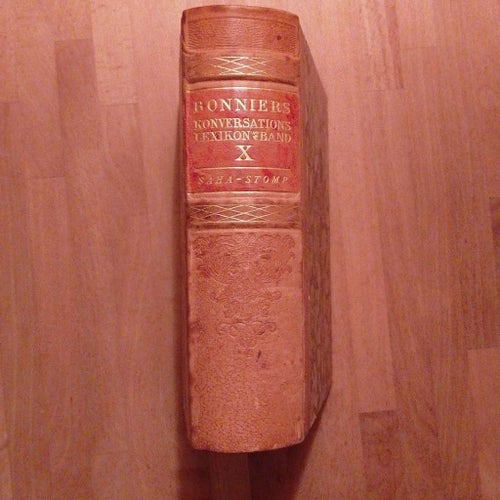 Bonniers Konversationslexikon Band X, 1927