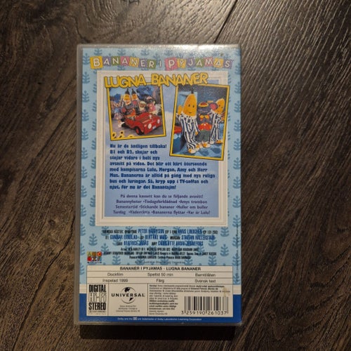 Bananer i Pyjamas - Lugna Bananer (VHS)