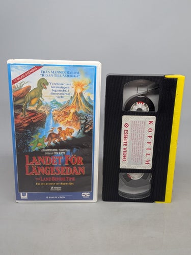 Landet För Längesedan - Ett nytt äventyr ser dagens ljus - Svenskt tal - VHS