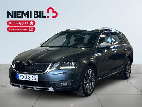 Skoda Octavia Scout 2.0 TDI AWD Premium Drag Värmare Kamera Skinn Psens