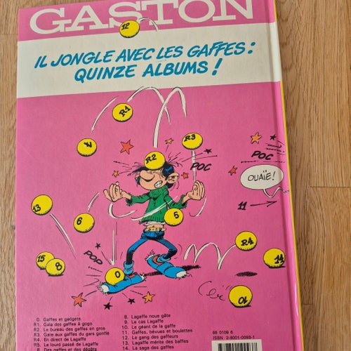 Gaston Nr R1 Inbunden FRANSK TEXT Fä