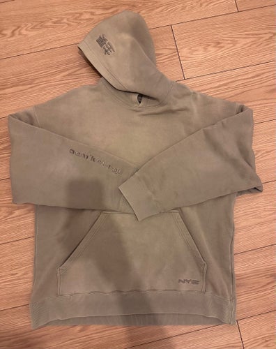 Aem'keil NYC beige hoodie, storlek XL