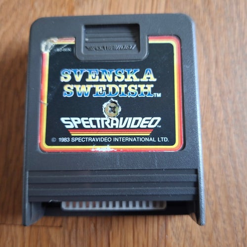 Spectravideo SVI Svenska Swedish SD-003C cartridge