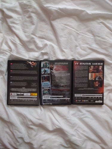 Taken 1, 2 och 3 - DVD-filmer