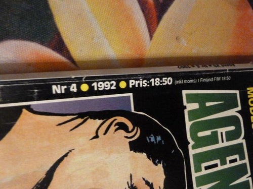 AGENT X9, NR  4-1992, TIDNING
