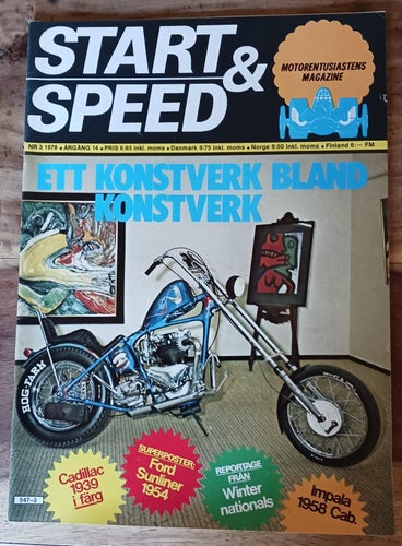 Start & Speed - Motor Entusiastens Magazine / Nr 3 1978